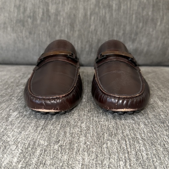 Tod’s - Men’s Loafers in Burgundy, size 7US (6UK) - Picture 5 of 6